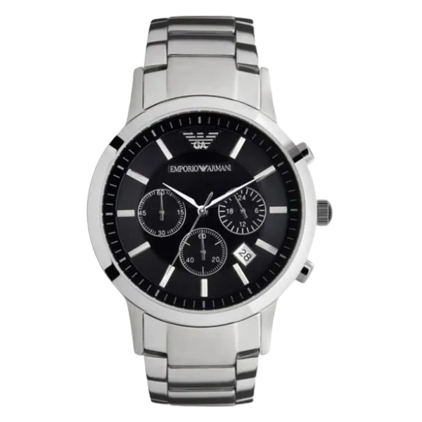 EMPORIO ARMANI Classic AR2434 Stainless Steel Silver Men's