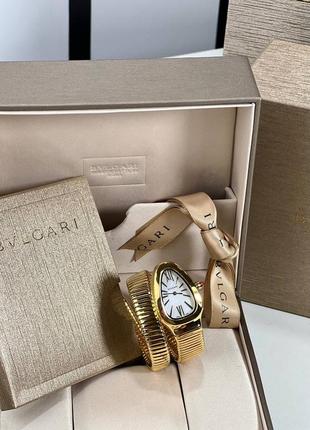 BVLGARI SERPENTI GOLD WHITE SET
