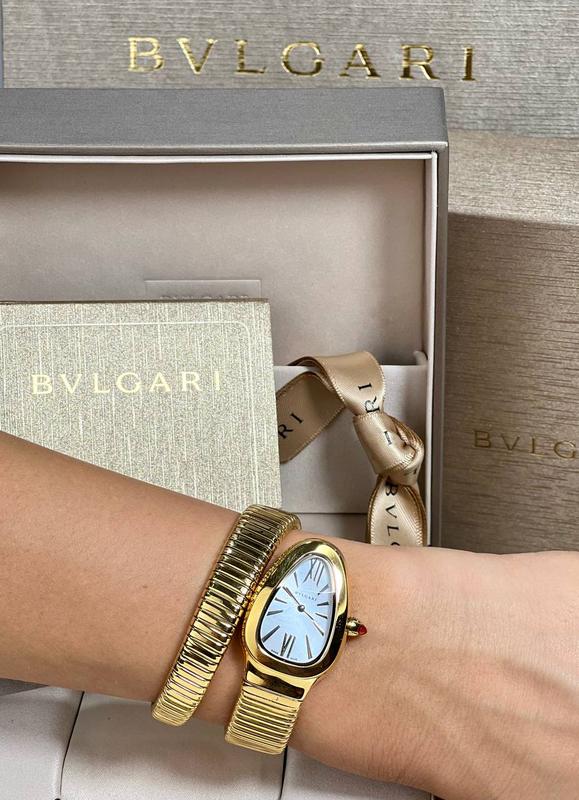BVLGARI SERPENTI GOLD WHITE SET