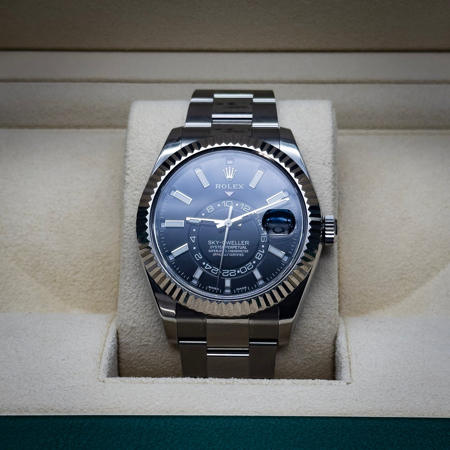 Rolex Sky Dweller Black Dial 42mm