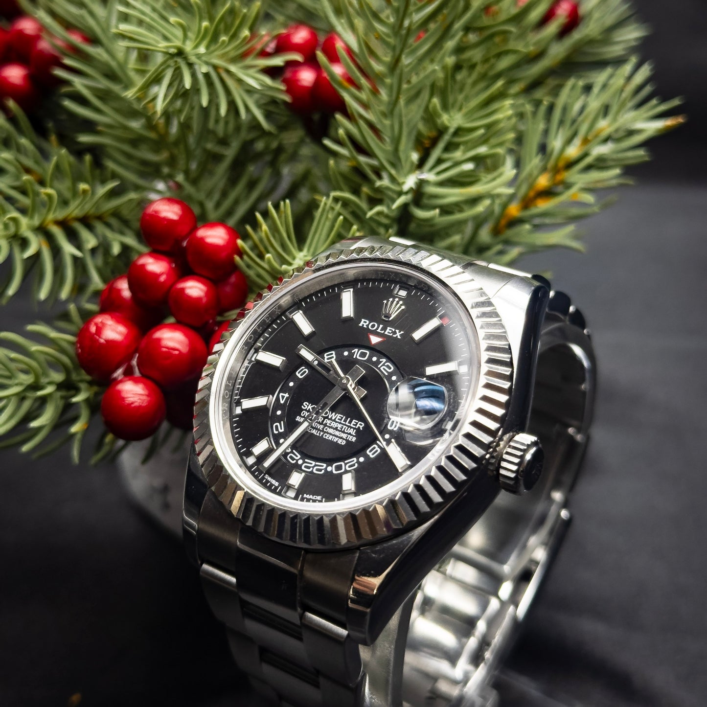 Rolex Sky Dweller Black Dial 42mm