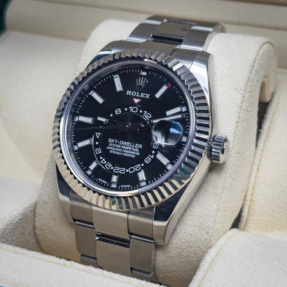 Rolex Sky Dweller Black Dial 42mm