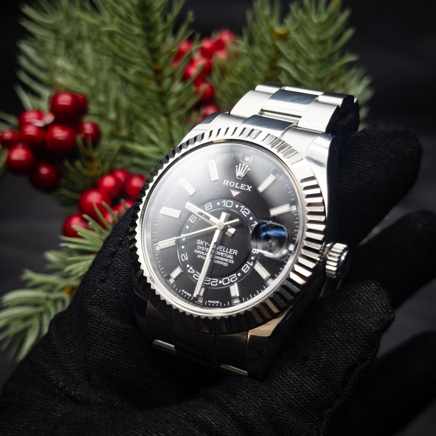 Rolex Sky Dweller Black Dial 42mm