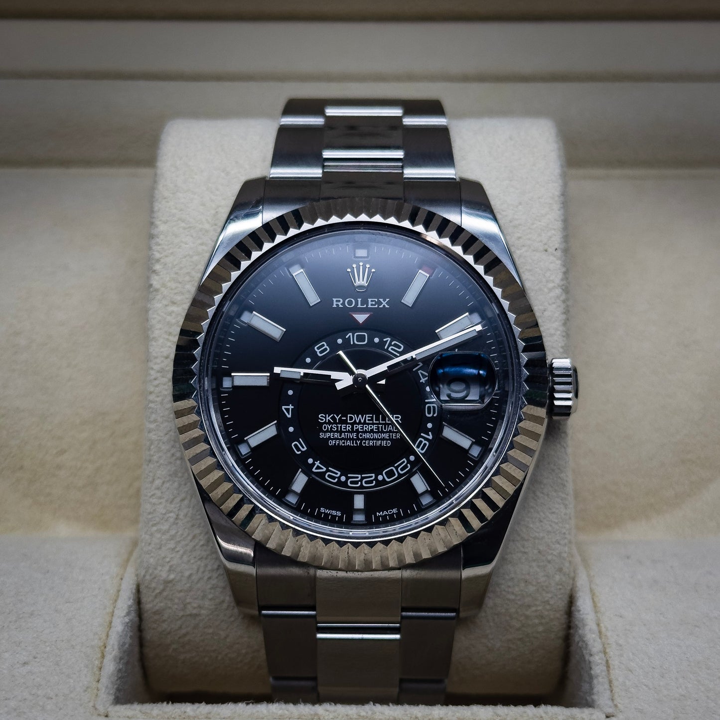 Rolex Sky Dweller Black Dial 42mm