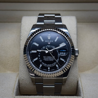 Rolex Sky Dweller Black Dial 42mm