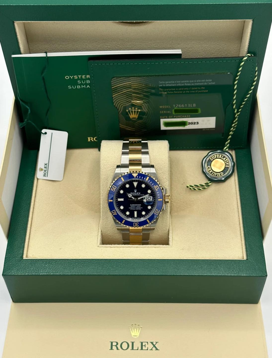 Rolex Submariner Two Tone 40mm