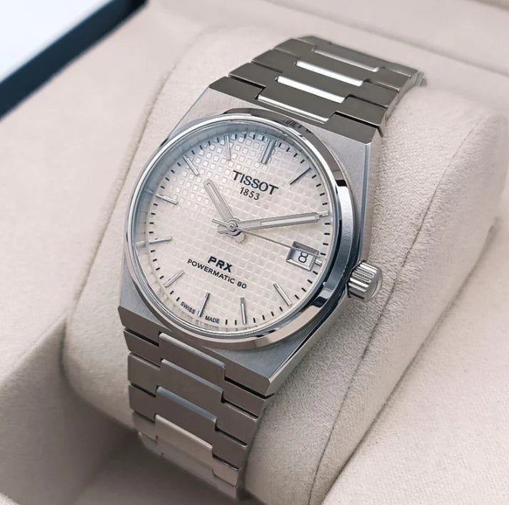 Tissot PRX Powermatic 80 White 35mm