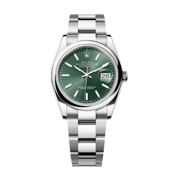 Rolex Datejust 36mm White Background Automatic Jubilee For Women