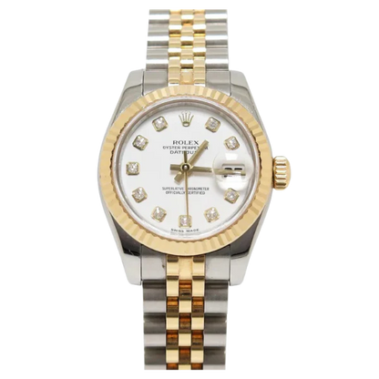 Rolex Datejust 36mm Two-tone White Background For Women