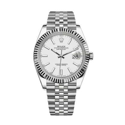 Rolex Datejust 41 White Jubilee Watch