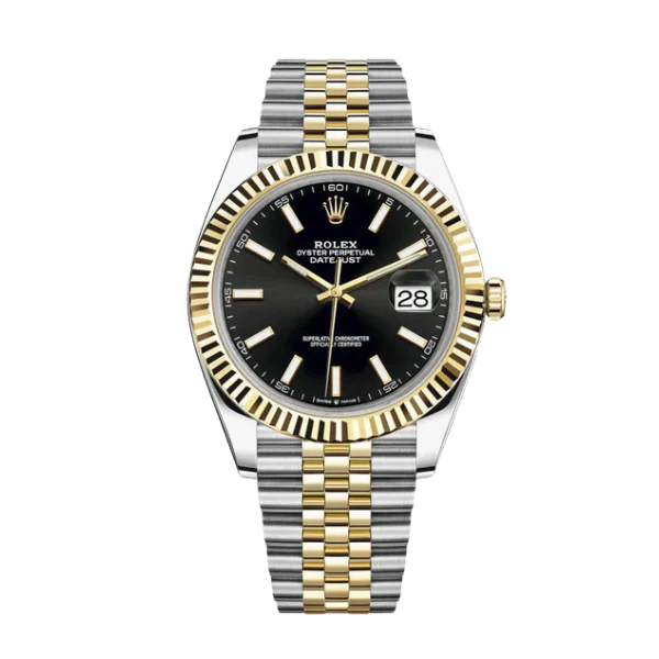 Rolex Datejust 126333-0014 Black Jubilee Case 41mm