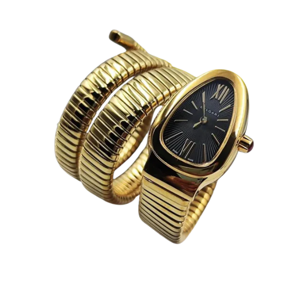 BVLGARI SERPENTI BLACK GOLD SET