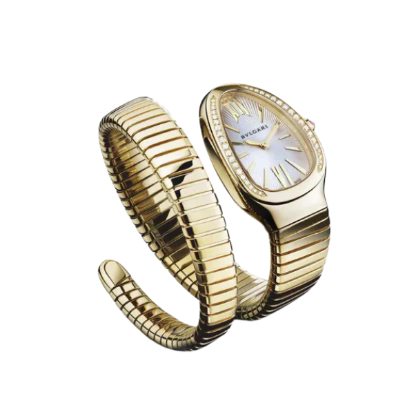 BVLGARI SERPENTI GOLD WHITE SET