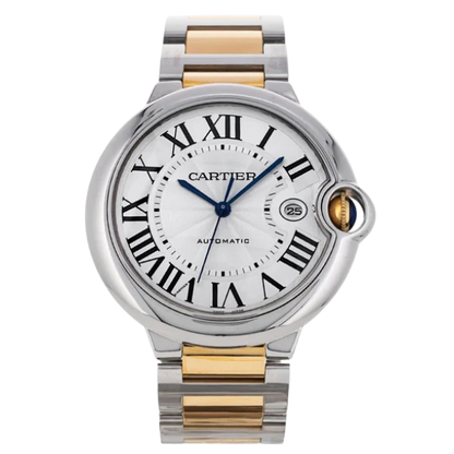 Cartier Ballon Bleu bronze, White Dial 36 mm