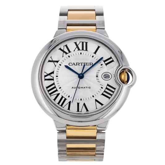 Cartier Ballon Bleu bronze, White Dial 36 mm