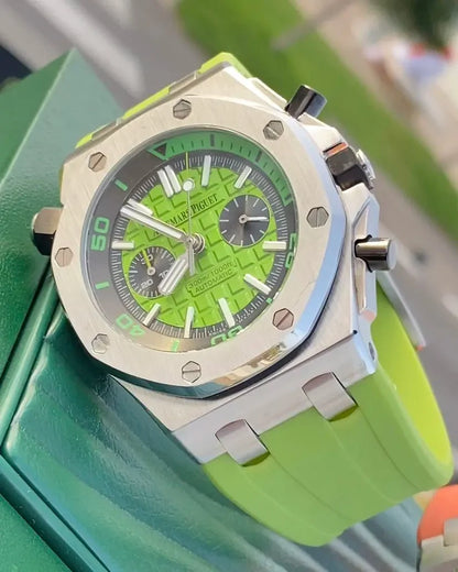 Audemars Piguet Offshore Diver Chronograph Green Dial 42mm