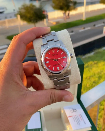 Rolex Oyster Perpetual Red