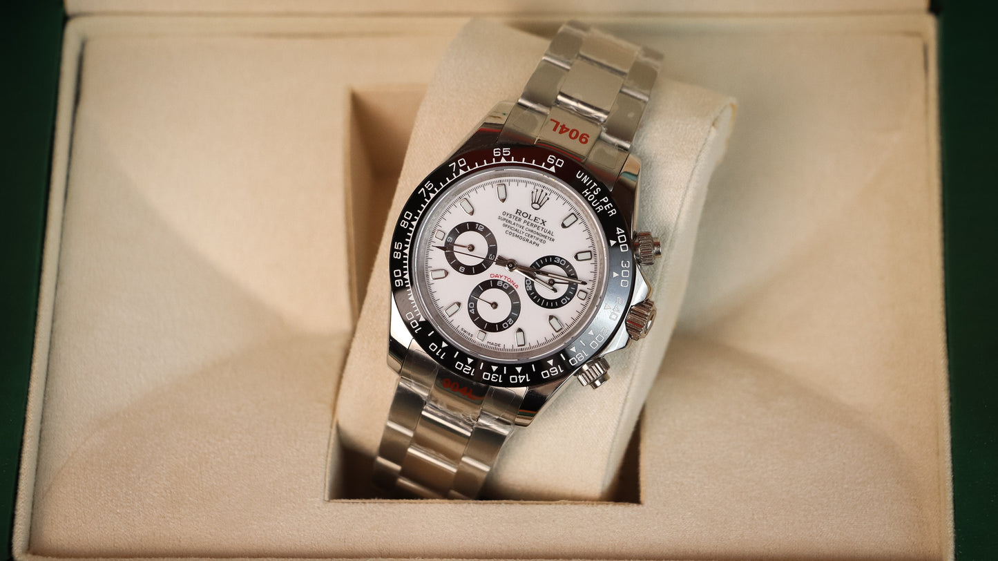 Rolex Daytona ‘White’ Dial Oyster swiss quality