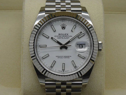 Rolex Datejust 41 White Jubilee Watch