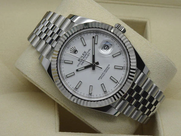 Rolex Datejust 41 White Jubilee Watch