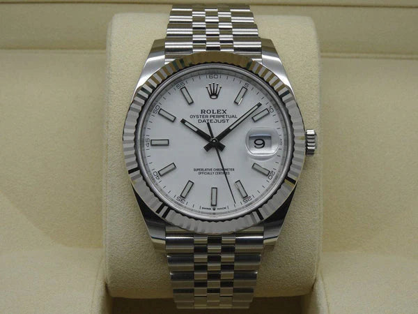 Rolex Datejust 41 White Jubilee Watch