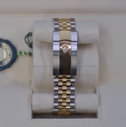 Rolex Datejust 41mm - Slate Grey Wimbledon Roman Dial-Yellow Gold Jubilee Bracelet