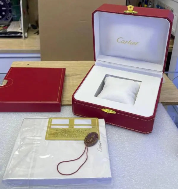 Cartier Santos Large Black Dial