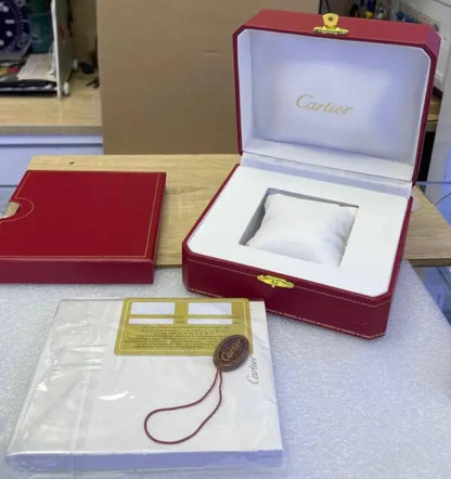 CARTIER SANTOS BORDEAUX SMALL MODEL