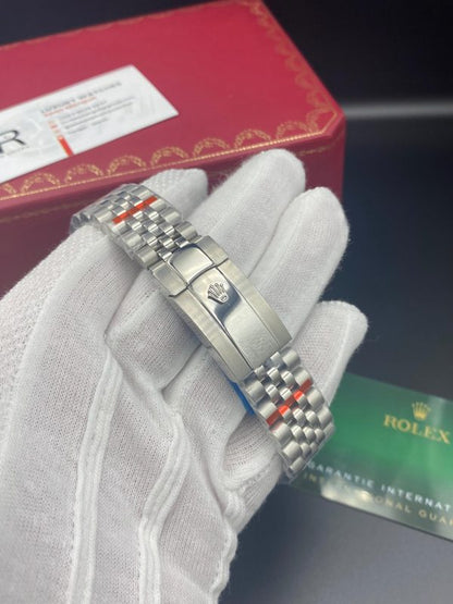 Rolex Date Just Gray Dial 41mm