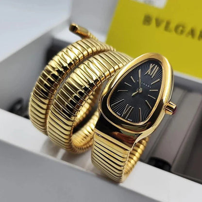 BVLGARI SERPENTI BLACK GOLD SET