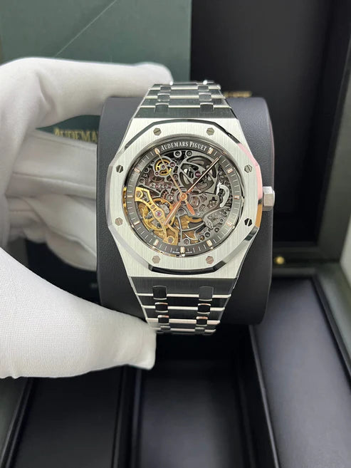Audemars Piguet Royal Oak Skeleton silver