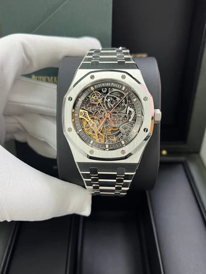 Audemars Piguet Royal Oak Skeleton silver