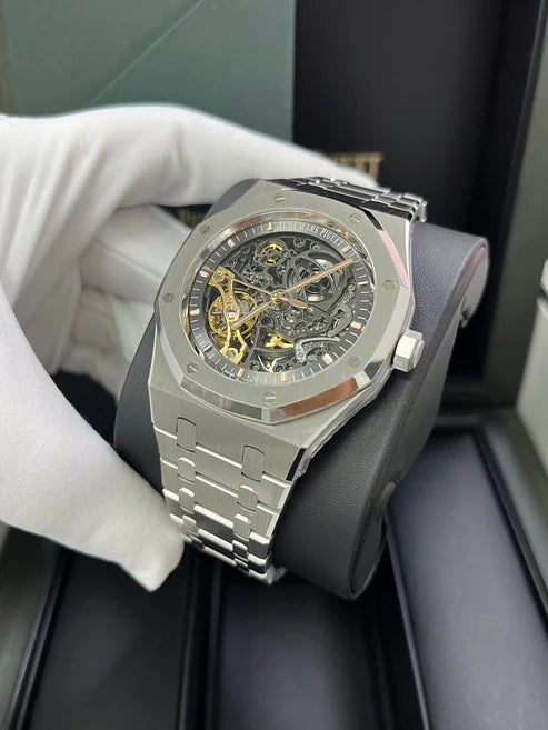 Audemars Piguet Royal Oak Skeleton silver