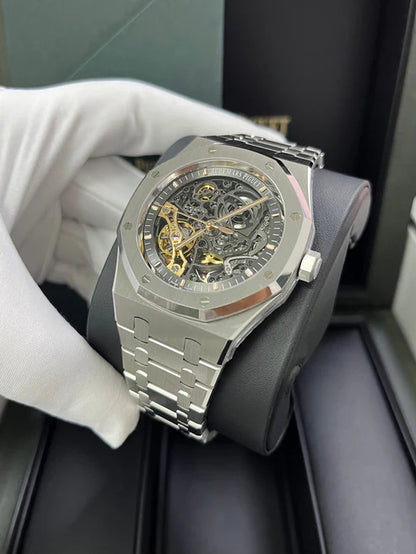 Audemars Piguet Royal Oak Skeleton silver