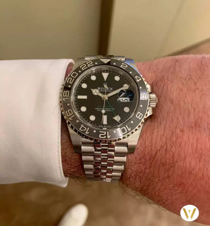 Rolex GMT MASTER II 126710GRNR BRUCE WAYNE JUBILEE - NEW 2024