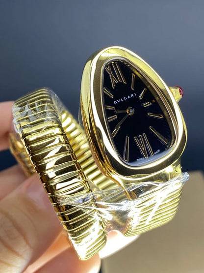 BVLGARI SERPENTI BLACK GOLD SET