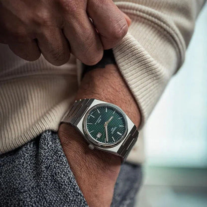 TISSOT PRX POWERMATIC 80 40mm GREEN FOR MEN
